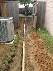 Drainage maintenance work